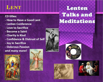 Lent - Talks and Meditations