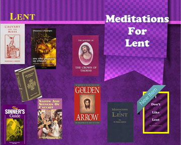 Lent - Meditations
