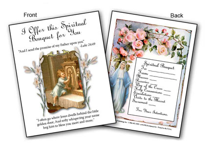 Greeting Card - Spiritual Bouquet Cards (12)
