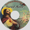 Holy Card CD - Sacred Heart of Jesus Antique Images